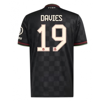 Billige Fotballdrakt Bayern Munich Alphonso Davies #19 Replika Tredjedrakt 2025-26 Kortermet